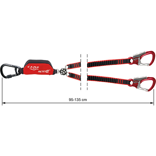 意大利坎普CAMP  RETEXO GYRO REWIND7250202	 高空作業(yè)雙挽索