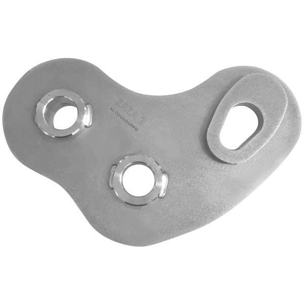 意大利KONG 	629422 探險(xiǎn)公園連接板	Hanging plate for zip line + guide plate	