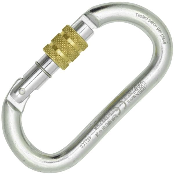 意大利KONG  4621登山攀巖  絲扣鎖STEEL CARABINER