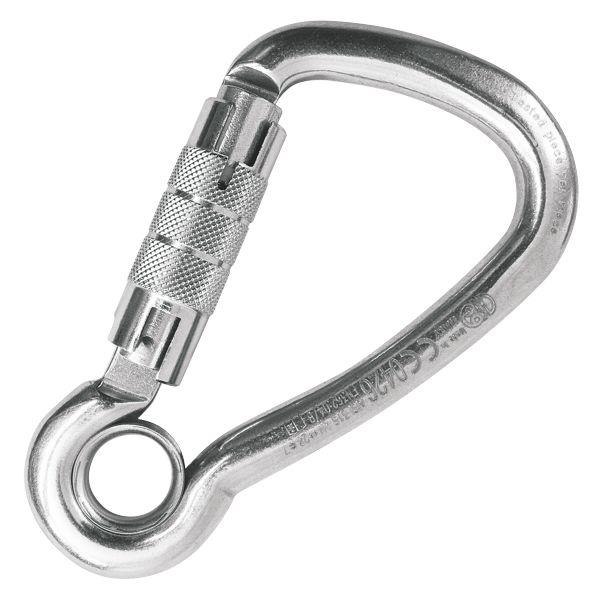意大利KONG   5381不銹鋼不對稱鎖環(huán)  HARNESSEYE STAINLESS STEEL TWIST LOCK