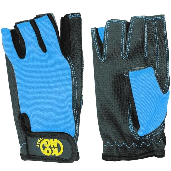 意大利KONG  95202  登山攀巖手套  POP GLOVES BLUE/BLACK 