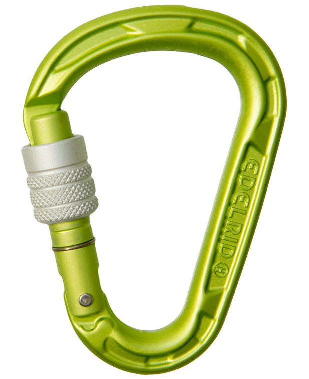 德國  愛德瑞德 Edelrid  HMS Strike Twist	71809	登山攀巖 HMS輕量化梨形兩段主鎖