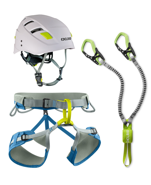 德國  愛德瑞德 Edelrid Jay KSS Kit	74350登山攀巖   非常舒適的Via Ferrate套裝