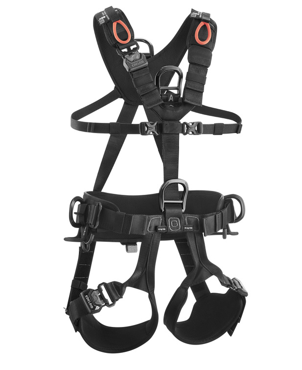 德國  愛德瑞德 Edelrid  Vertic Triple Lock Black	88733 高空作業(yè) 全身安全帶