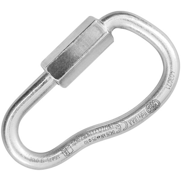 意大利KONG  4030  不對稱梅隴鎖  QUICK LINK ASYMMETRIC CARBON STEEL
