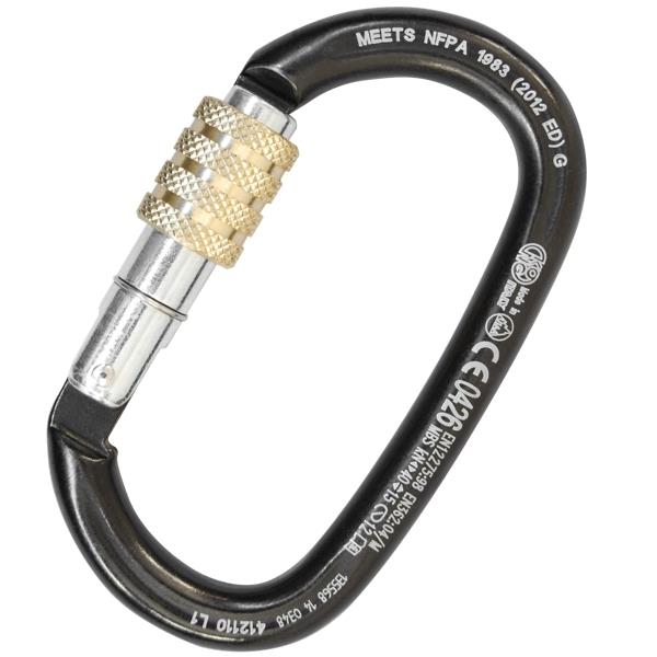 意大利KONG  4121  O型絲扣鎖  OVALONE CARBON SCREW SLEEVE