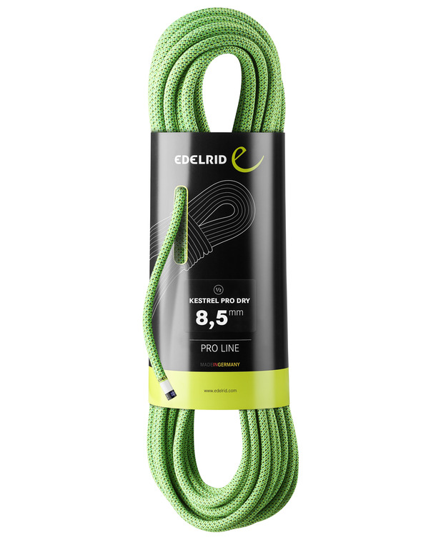 德國  愛德瑞德  Edelrid Kestrel Pro Dry 8.5 mm	71238 防水專業(yè)款動(dòng)力繩
