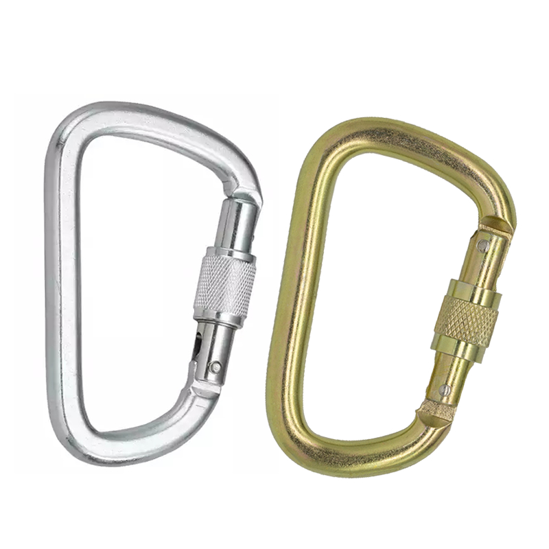 Culpeo Steel D shap Lock 2113SG 登山攀巖D型絲扣鋼鎖 高空作業(yè) 繩索救援 安全鉤 