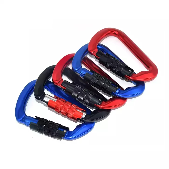 Culpeo D shape 7112TL 30KN 登山攀巖D形自動扣主鎖  高空作業(yè) 繩索救援 安全鉤