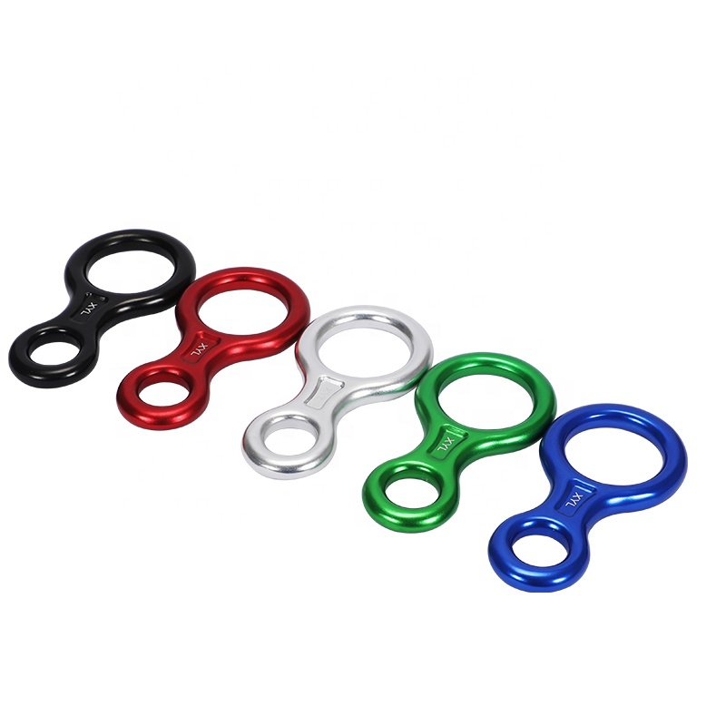 Culpeo D01 35KN 登山攀巖 八字環(huán) 高空作業(yè) 8字環(huán) 繩索救援 下降器 