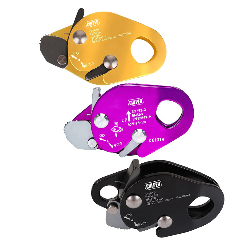 Culpeo RG05 登山攀巖 自鎖器 風(fēng)電電力止跌扣 高空作業(yè)防墜器 繩索救援 抓繩器