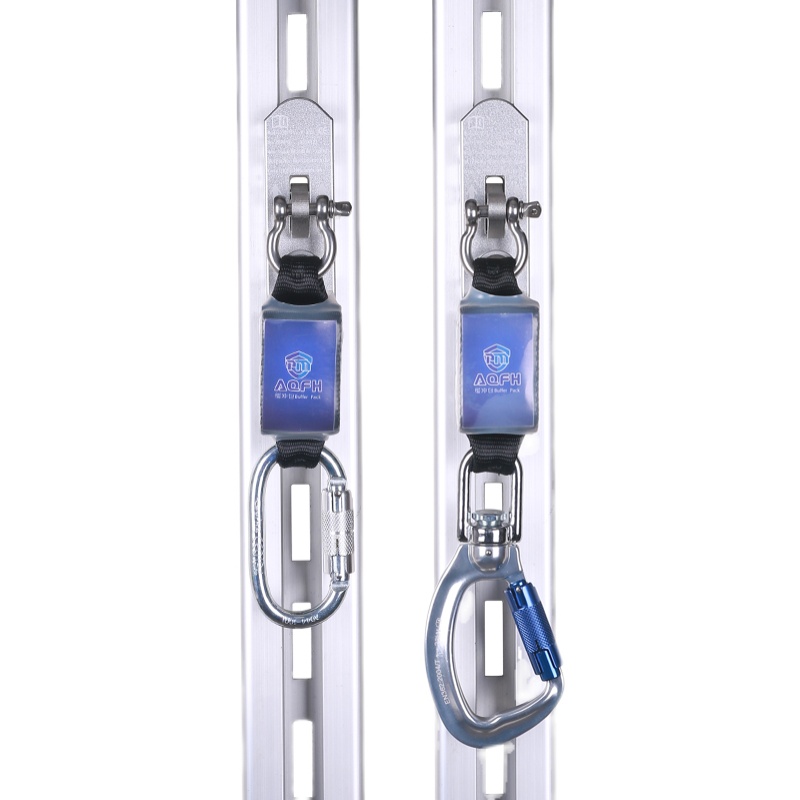 Culpeo RG10 風(fēng)電電力爬梯止跌扣 井架高空作業(yè)導(dǎo)軌防墜器  鋁合金爬梯內(nèi)卡式軌道滑塊 自鎖器