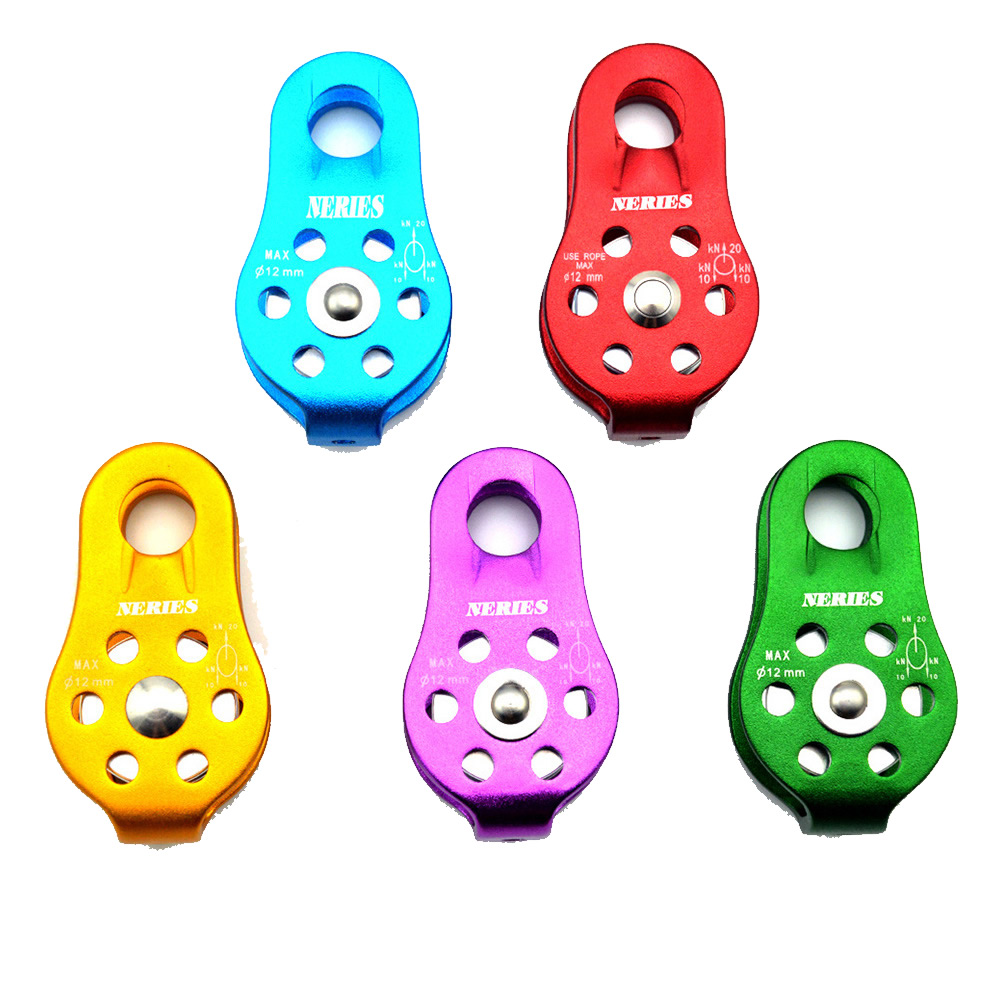 Culpeo single pulley P10 登山攀巖 高空作業(yè) 繩索救援固定側(cè)板單滑輪