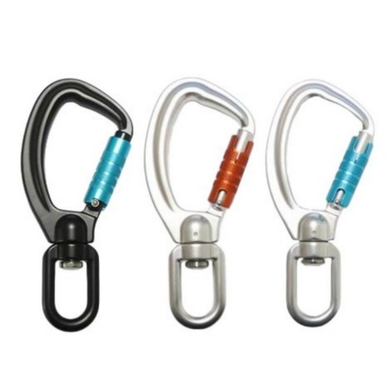 CULPEO SP01 登山攀巖高空作業(yè)萬(wàn)向旋轉(zhuǎn)主鎖 鋁合金安全鉤