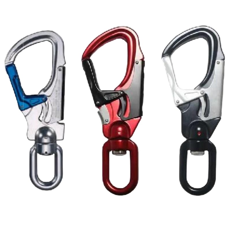 CULPEO SP02 高空救援鋁合金小目鎖大開(kāi)口萬(wàn)向K鎖安全鉤